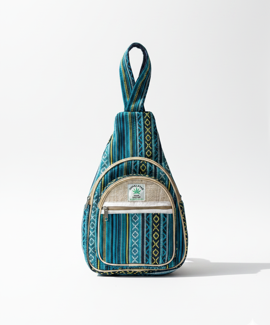 Himalayan Hemp Handmade Boho Sling Bag