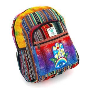 Handmade Hippie Himalayan Hemp Mini Backpack