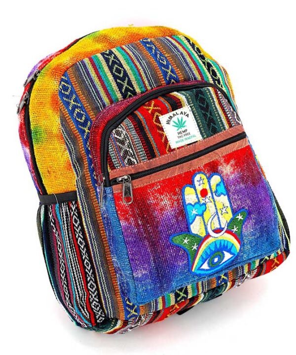 Handmade Hippie Himalayan Hemp Mini Backpack
